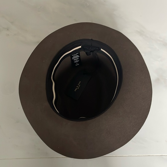 Rag & Bone Floppy Brim Fedora Wool Hat Size M - Picture 6 of 15
